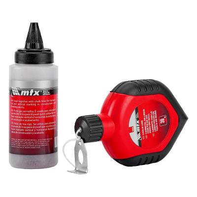 Carretel de Linha com Giz para Drywall 30m 115g 848559 Vermelho Mtx