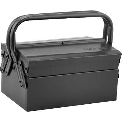 Caixa para Ferramentas Sanfonada de Metal 3 Gavetas 30 19 e 16cm 6115301916 Vonder