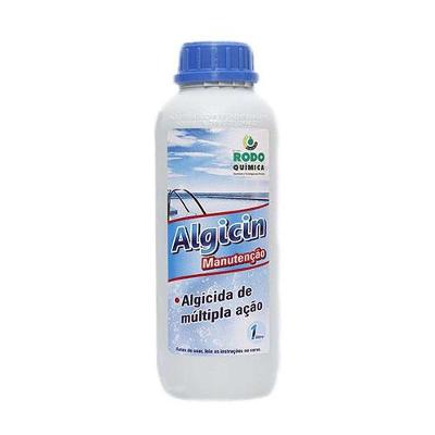 Algicida para Piscina Algicin Manutenção 1 LITRO para Prevenção de Algas com Água Saudável