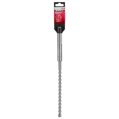 Broca Sds Max 12 X 340mm para Perfuração em Pedra e Tijolo Liga de Tungstênio Vk8 Mtx