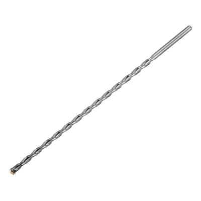 Broca para Concreto 12x400mm Aço 40X com Ponta VK8 Vermelho MTX 708829