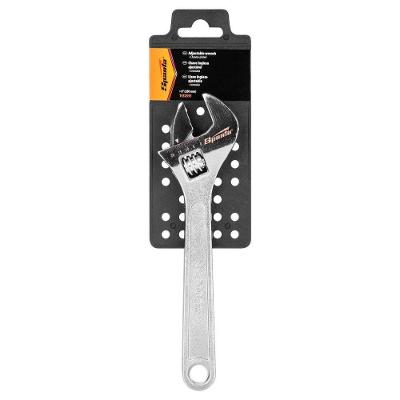 Chave Inglesa Ajustável Cromada 8'' 200mm em Aço Carbono Laranja Sparta Ferramentas