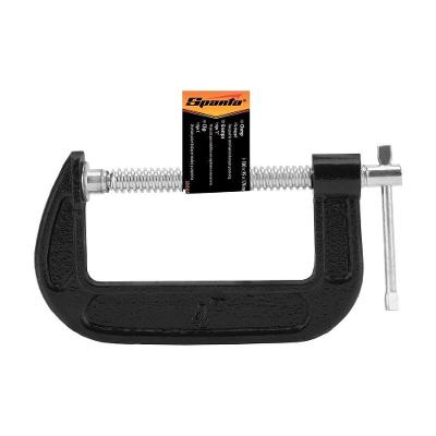 Grampo Tipo C 2065655 Fixação Precisa 100x95x170mm Laranja Sparta Ferramentas