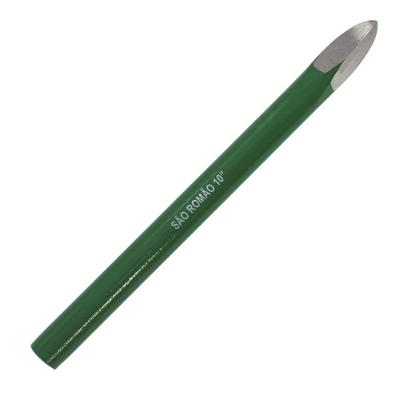 Ponteiro Redondo 3-4 X 08 1737 para Perfuração em Pedras e Tijolos em Aço Carbono Especial São Romão