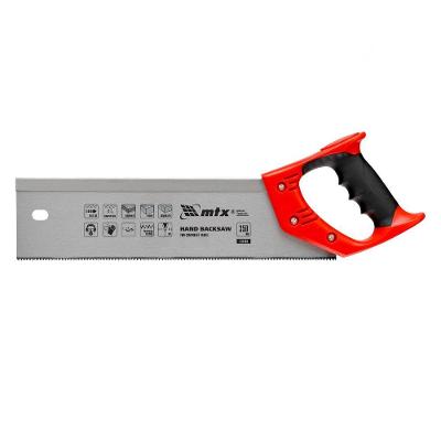 Serrote de Costa para Madeira 12" 300mm 231489 Aço 65Mn Vermelho Mtx