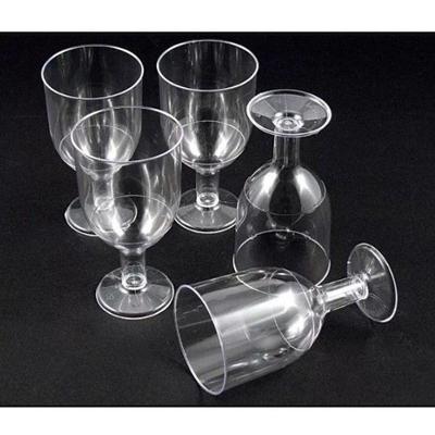 Mini Taça Acrílica 50ML para Doces e Bebidas com 40 Peças Transparente Higipack