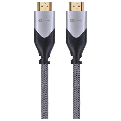 Cabo HDMI HDMI 2.0 4K Ultra HD 3D Blindado 3M com Suporte 4K HDR Preto Vinik
