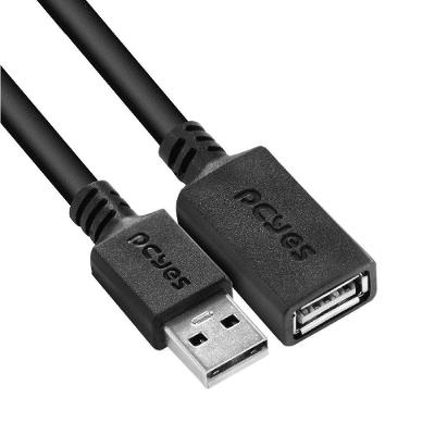 Cabo Extensor USB 2.0 a Macho Fêmea 1m 28AWG para Periféricos com Cobre Puro Pcyes