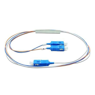 Cabo Óptico Splitter PLC 1×2 SC-UPC XFS121 para Redes FTTH com Baixa Perda de Inserção Intelbras