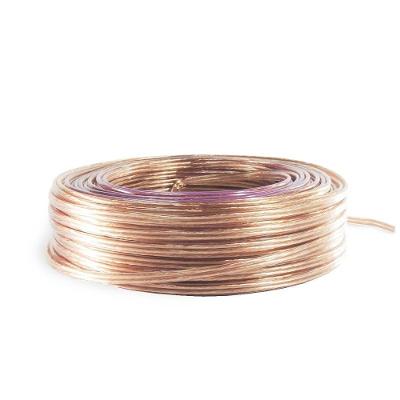 Cabo Paralelo Automotivo Cristal 2X2.50MM 50M para Instalação de Som 100% Cobre Technoise