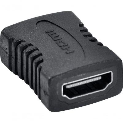 Emenda HDMI Fêmea A2HF - PC-5 para Ampliar Extensão de Cabos com Conexão Estável Preto Vinik