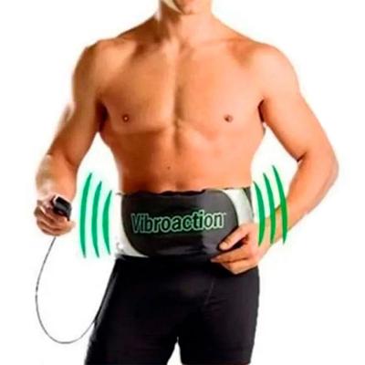 Cinta Modeladora Abdominal Vibratoria Ajustavel Tonificador para Tonificação Muscular Shopmix