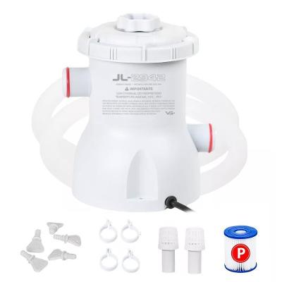 Bomba Filtrante JL-294 1250L-h para Piscina Inflável Cinza 220V VG Plus