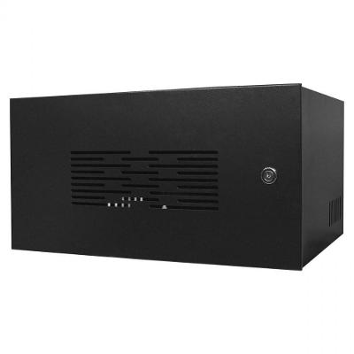 Mini Rack 19u 05x350mm para Servidores e Switches Preto Max Eletron