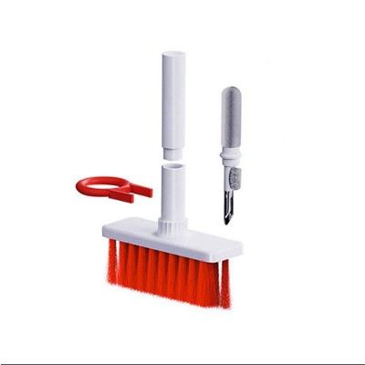 Kit Escova de Limpeza 5 em 1 Hagibis para Teclado e Fone com Cerdas de Nylon e Metal OEM