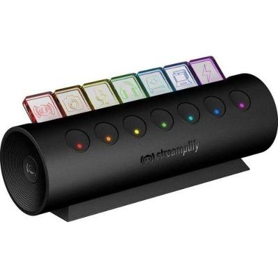 Hub USB 7 Portas 3.0 Ctrl 7 com 6 USB 3.0 e 1 USB 2.0 2.4A Preto Streamplify