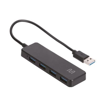 Hub USB 4 Portas AC444 com Taxa de Transferência 5GBPS Design Slim para Casa e Escritório Multi