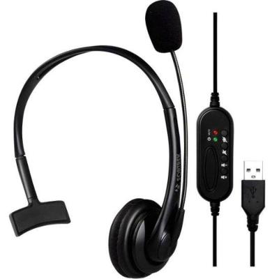 Headset Fortrek Fk 731a Usb Preto