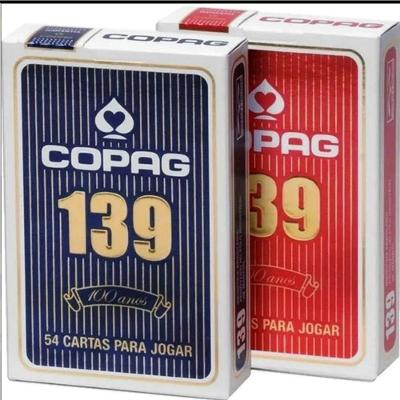 Kit 2 Baralhos Copag 139 para Jogos de Mesa com 54 Cartas Cada OEM
