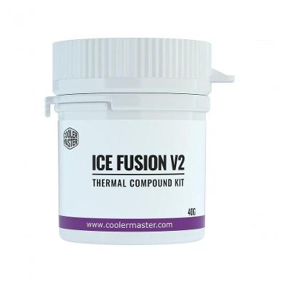 Pasta Térmica Ice Fusion V2 com Alta Condutividade e Estabilidade Não Corrosiva Cinza Cooler Master