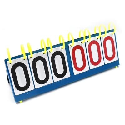 Placar de Mesa Placar 6 Mesa Grande Dígitos Marcador Manual Até 999 Construção Robusta Multicoisa