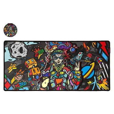 Mouse Pad Gamer Ágata Extended 900 X 420MM com Base Antiderrapante para Setup Amplo Pcyes