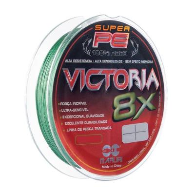 Linha de Pesca Multifilamento Victoria 8X 0,20MM 24LBS 150M Alta Resistência Verde Maruri Fishing