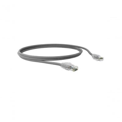 Patch Cord U-UTP Cat.5e 2 e 5m com Certificação Anatel para Cabeamento Estruturado Cinza Furukawa