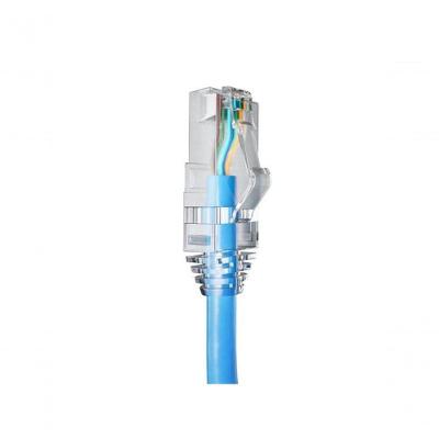 Patch Cord Cat5e 0.5M Azul T568A 35104005 com Desempenho Até 100 MHZ Azul Furukawa