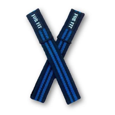 Tala Straps para Academia 100% Algodão Super Resistente para Musculação Listr. Azul OEM