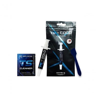 Pasta Térmica TS-Cold 1 GRAMA para Computadores e Consoles de Alto Desempenho Implastec