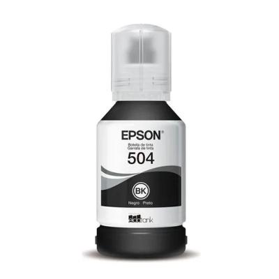 Refil de Tinta T504120-BR 65ML para Impressão de Alta Qualidade com Alto Rendimento Preta