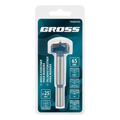 Broca Forstner 25mm para Madeira Perfurações Precisas Metal Resistente Vermelho Mtx