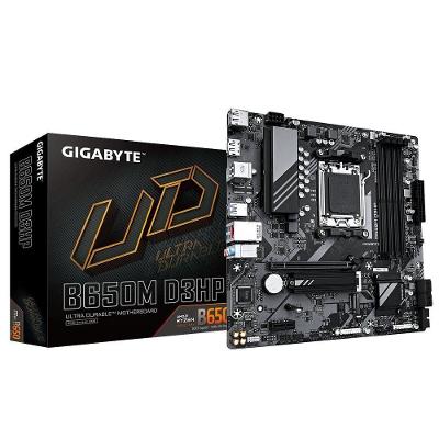 Placa-mãe B650M D3HP (Rev. 1.0) AM5 com DDR5 Até 192 GB e LAN 2,5 Gbe Gigabyte