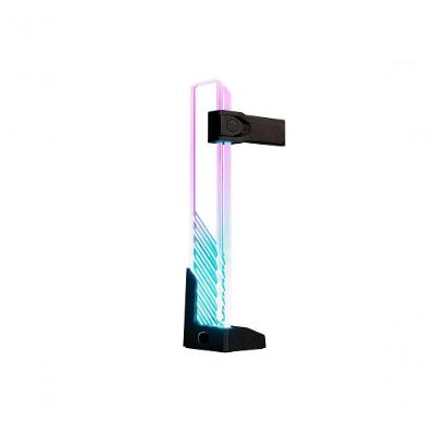 Suporte Universal para Placa de Vídeo MCA-U000R-GSBTG-00 com Vidro Temperado e Iluminação ARGB