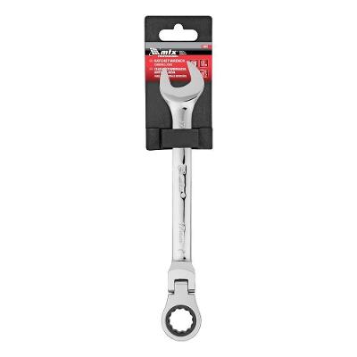 Chave Combinada com Catraca Reversível 17mm 72 Dentes Aço Crv Vermelho 148699 MTX