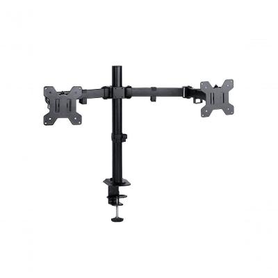 Suporte Articulado SM341C para 2 Telas de 13" a 32" com Organizador de Cabos Preto Vinik