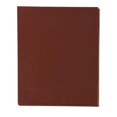 Folha de Lixa Costado de Papel 230x280mm Grão 400 para Acabamento Fino Vermelho MTX