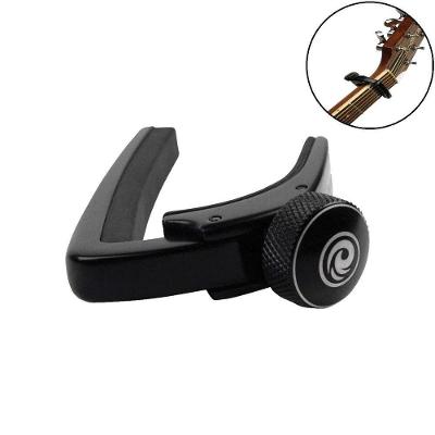 Capotraste para Guitarra NS Capo Lite PW-CP-07 com Estrutura ultra-leve e Ajuste Micrométrico Preto
