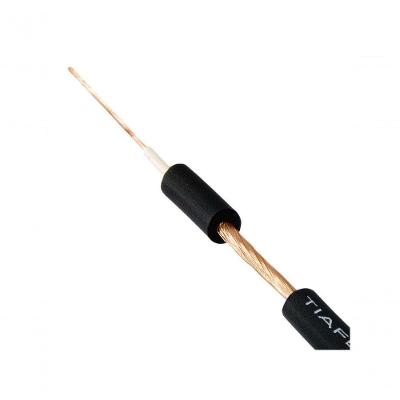 Cabo para Microfone Mono Espiralado 100M 1X0,50MM Alta Resistência Som Claro Tiaflex