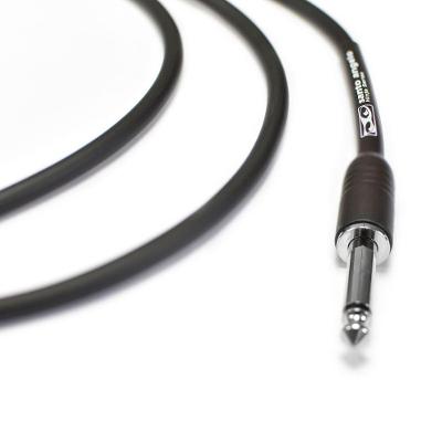 Cabo para Guitarra Ninja Cable P10 X P10 0,20MM² 4,57M PVC Emborrachado Preto Santo Angelo