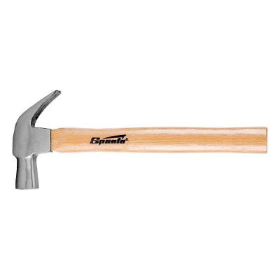 Martelo Unha 29mm com Cabo Madeira para Marcenaria Laranja Sparta Ferramentas