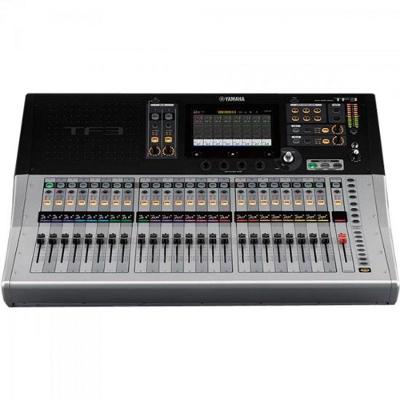 Mesa de Som Digital TF3 48 Canais com Interface de Áudio USB Preto, Prata Yamaha