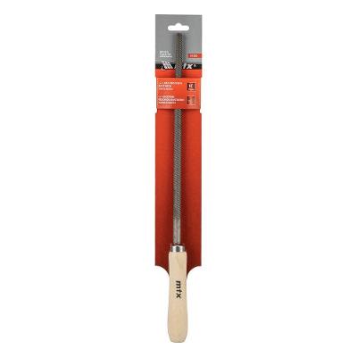Lima Redonda Bastarda 250mm 10'' 1613655 para Metais Aço Carbono Vermelho Mtx