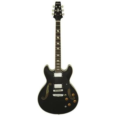 Guitarra Elétrica Pro II TA-CLASSIC com Corpo em Maple Oco e Captadores Classic Power II Preto Aria
