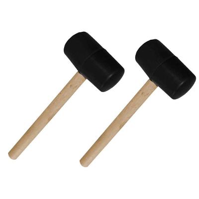 Kit 2 Martelos de Borracha SU-MART3 Anti-Retorno 27cm Preto AB Mídia