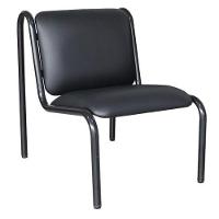 Sofá Para Recepção De Escritório Linha Recepção Smart Preto - 1