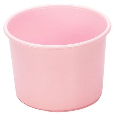 Baldinho de Pipoca em Plástico PP Ou PE 1 e 5 l Kit 20 Unidades Rosa Bebê OEM