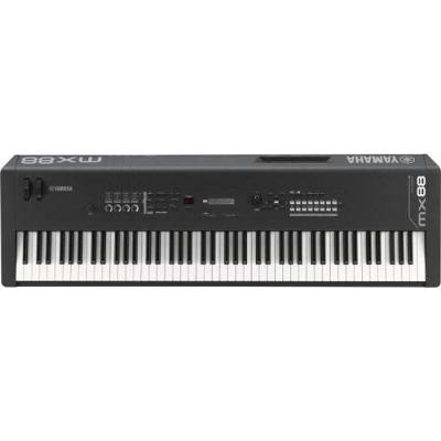 Teclado Sintetizador MX88BK com 88 Teclas Ponderadas GHS e Full Concert Grand Piano Voice Preto