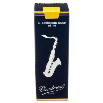 Palheta para Saxofone Tenor SR222 Tradicional com Alta Qualidade e Resposta Precisa Vandoren